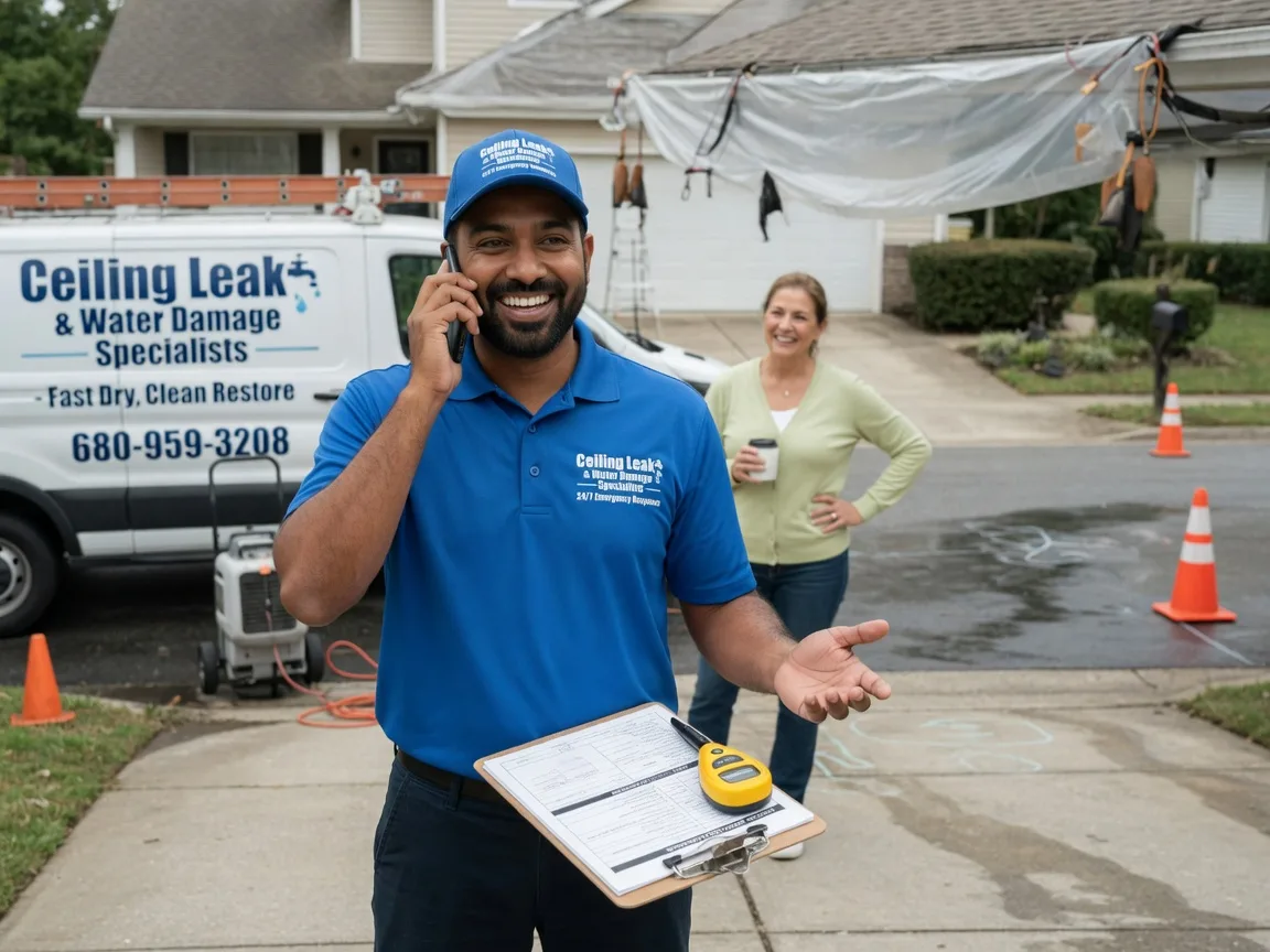 Ceiling Leak Cleanup Evansville, WY FAQs